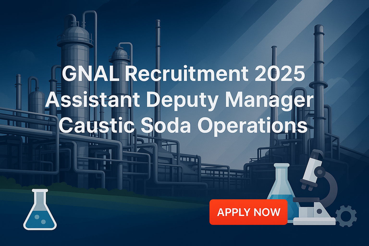 GNAL Recruitment 2025 Assistant Deputy Manager Caustic Soda Operations